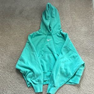 mint nike hoodie